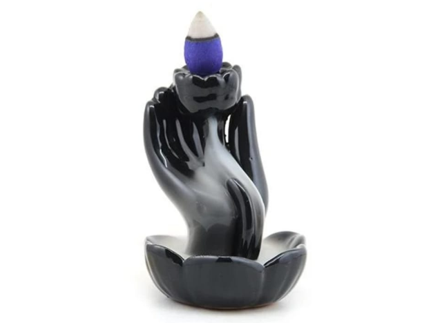 Cascada de humo mano