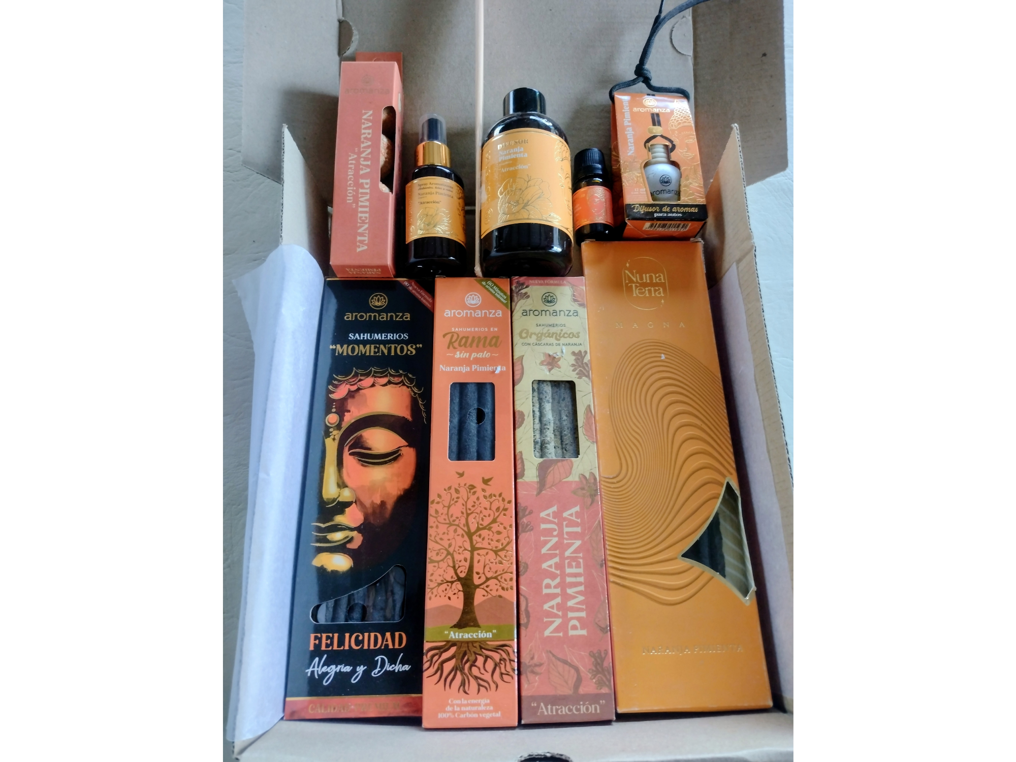 Box de regalo 7 podes combinar fragancias