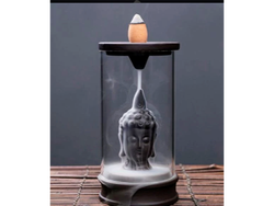 Cascada de humo lluvia de humo