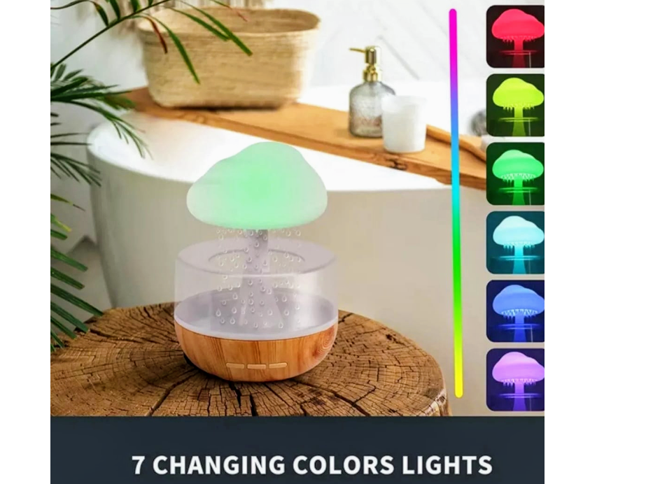 Humidificador efecto lluvia