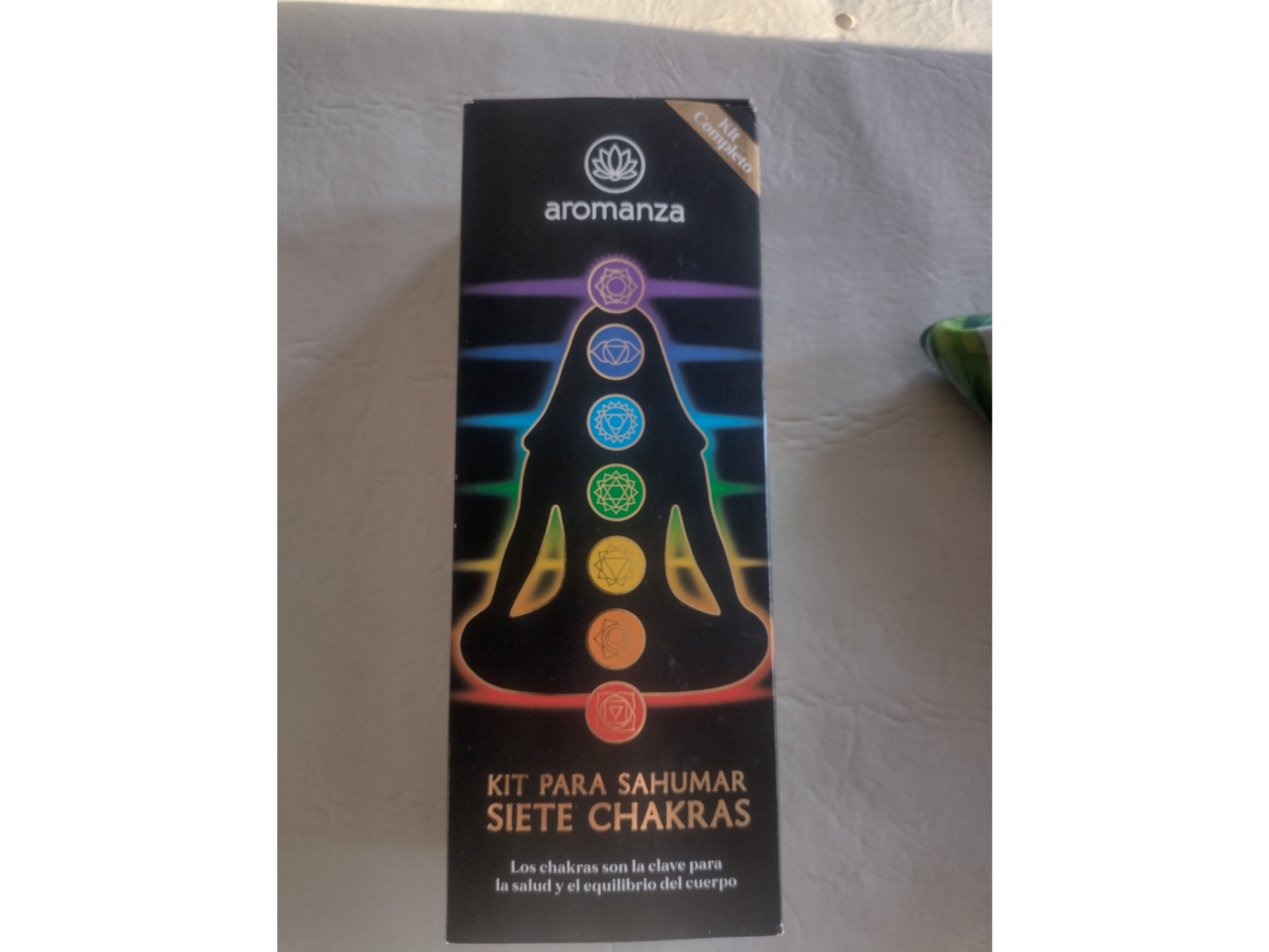 BOX KIT 7 CHACRAS para sahumar