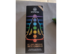 BOX KIT 7 CHACRAS para sahumar