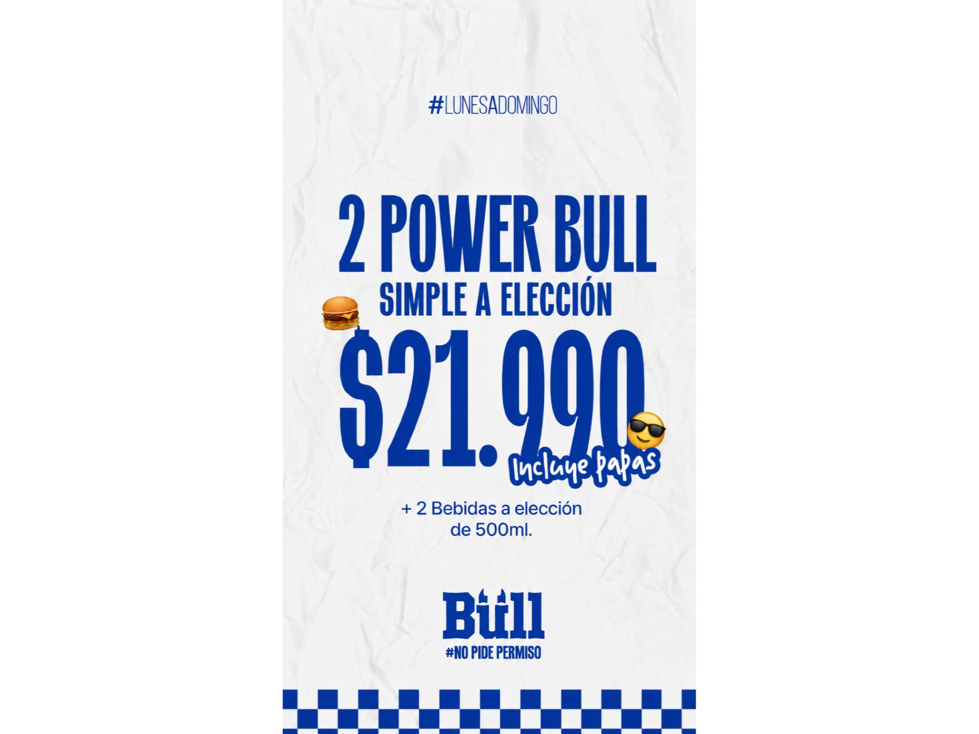 PROMO - 2 POWER BULL A ELECCION