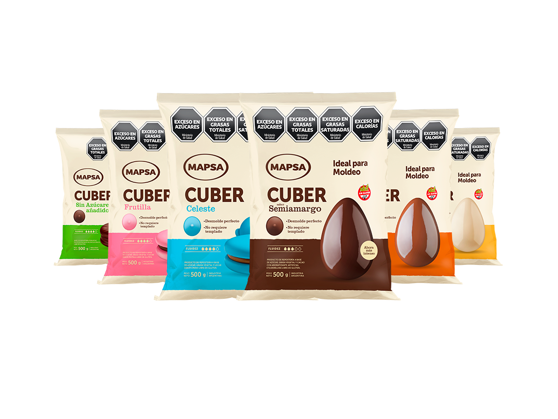 Baño de reposteria Mapsa Cuber x 500gr