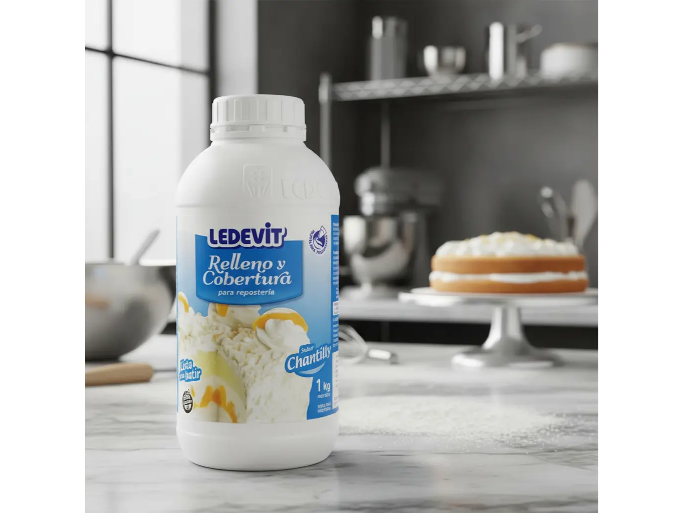 Crema Chantilly Liquida Ledevit 1 kg