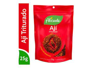 3 unidades Aji triturado