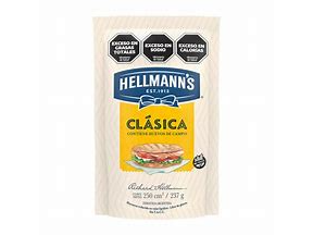 CAJA X24 unidades Mayonesa hellmans 250gr