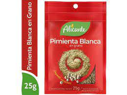 5 unidades Pimienta blanca