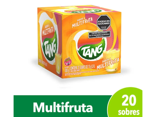 CAJA X20 unidades Jugos Tang Multifruta