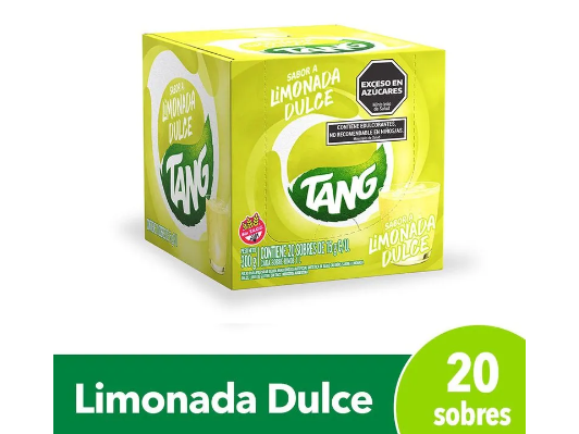 3 unidades Jugos Tang Limonada dulce