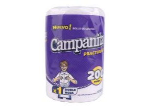 5 unidades Rollo conina Campanita x200 paños