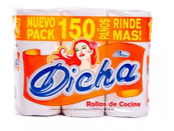 3 uniades Rolisec dicha X3 x150paños