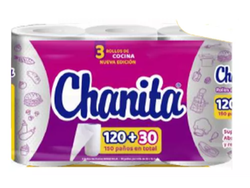 PACK X8 unidades Rolisec chanita x3 x150 paños