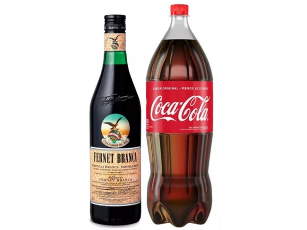FERNET 750 ml + 1 COCA COLA DESCARTABLE 2.25 L
