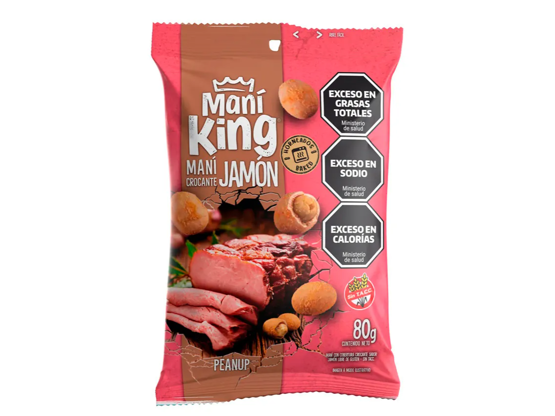 MANI KING PEANUP JAMON X 80gr