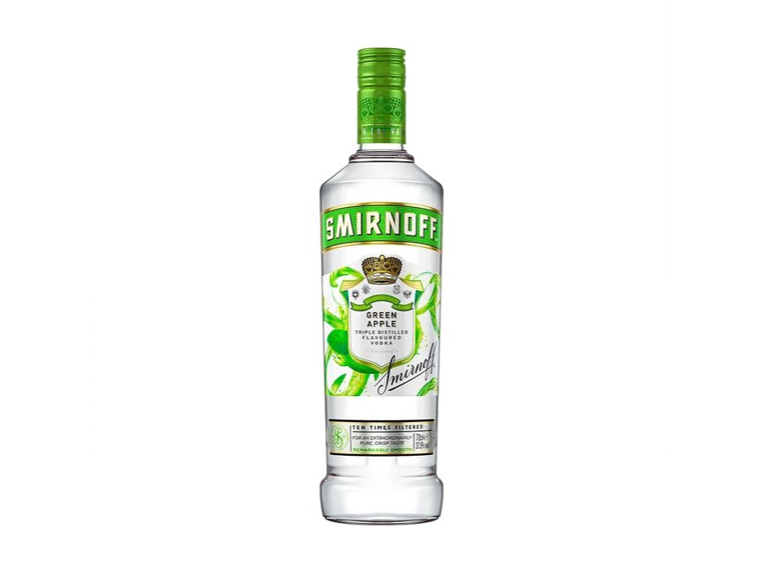 VODKA SMIRNOFF TWIST GREEN APPLE