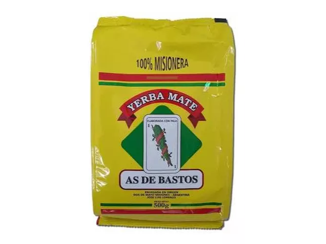 YERBA AS DE BASTO TRADICIONAL 500GR