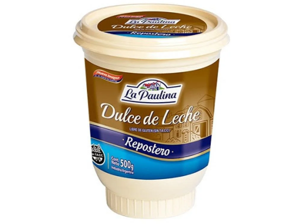 DULCE DE LECHE REPOSTERO LA PAULINA 400GR