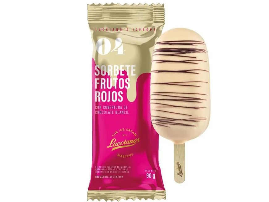 SORBETE FRUTOS  ROJOS