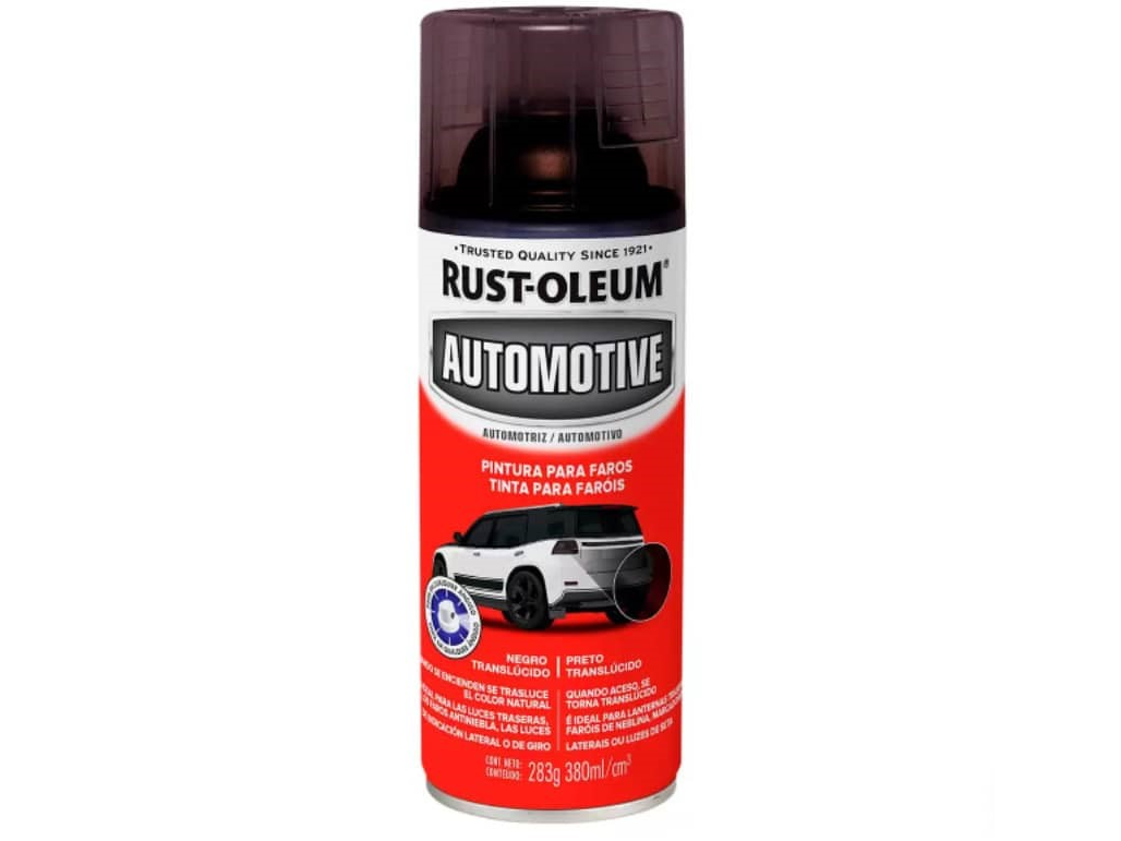 Aerosol RUST OLEUM – Faro Translúcido Negro 340G