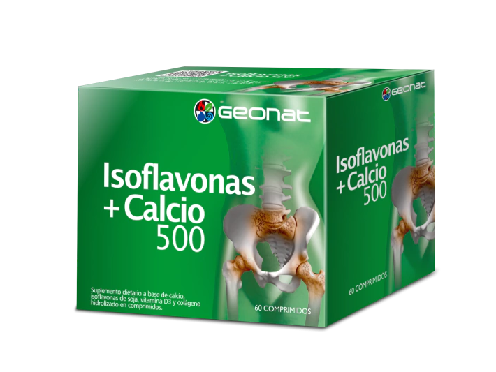 ISOFLAVONA + CALCI x 60 comp GEONAT