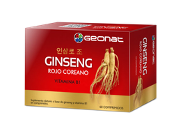 GINSENG ROJO COREANO x 60 comp GEONAT