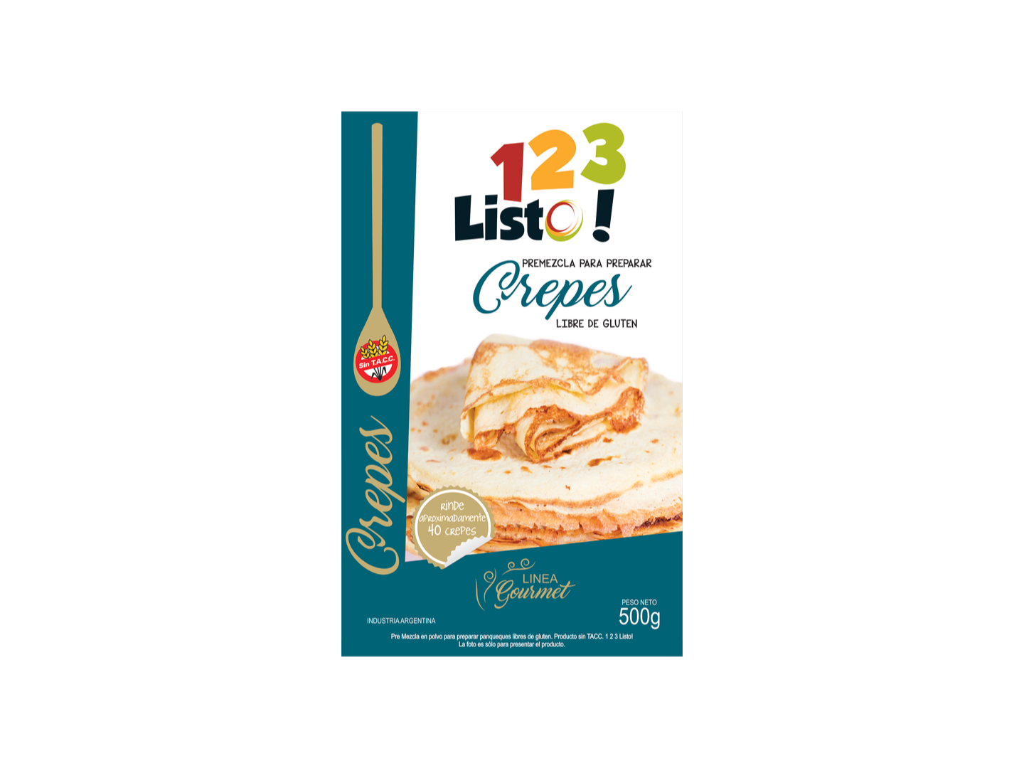 PREMEZCLA 123 LISTO! PARA CREPES