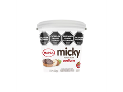 PASTA DE RELLENO MICKY SABOR AVELLANA