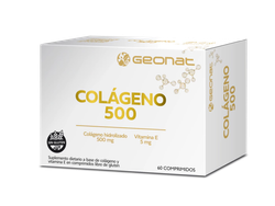 COLAGENO HIDROLIZADO 500 mg x 60 comp GEONAT