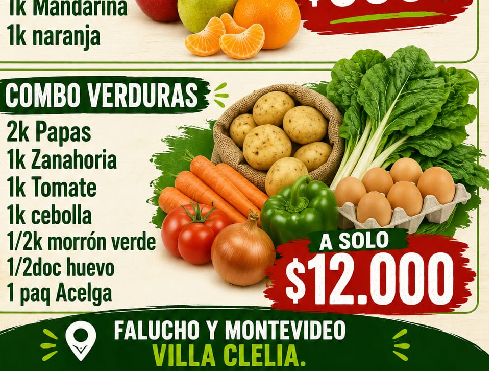 COMBO N°2 verdura