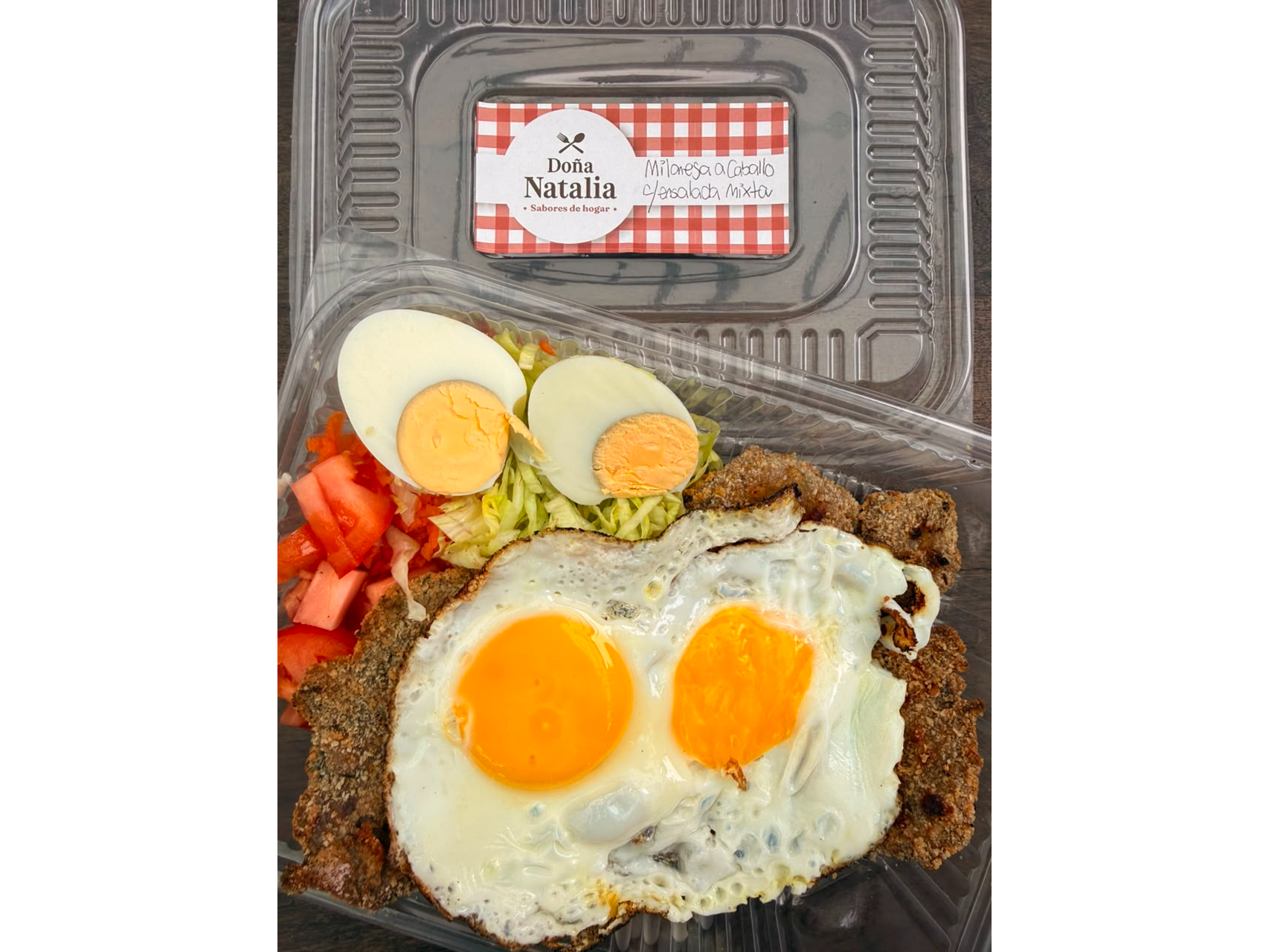 Milanesa a Caballo