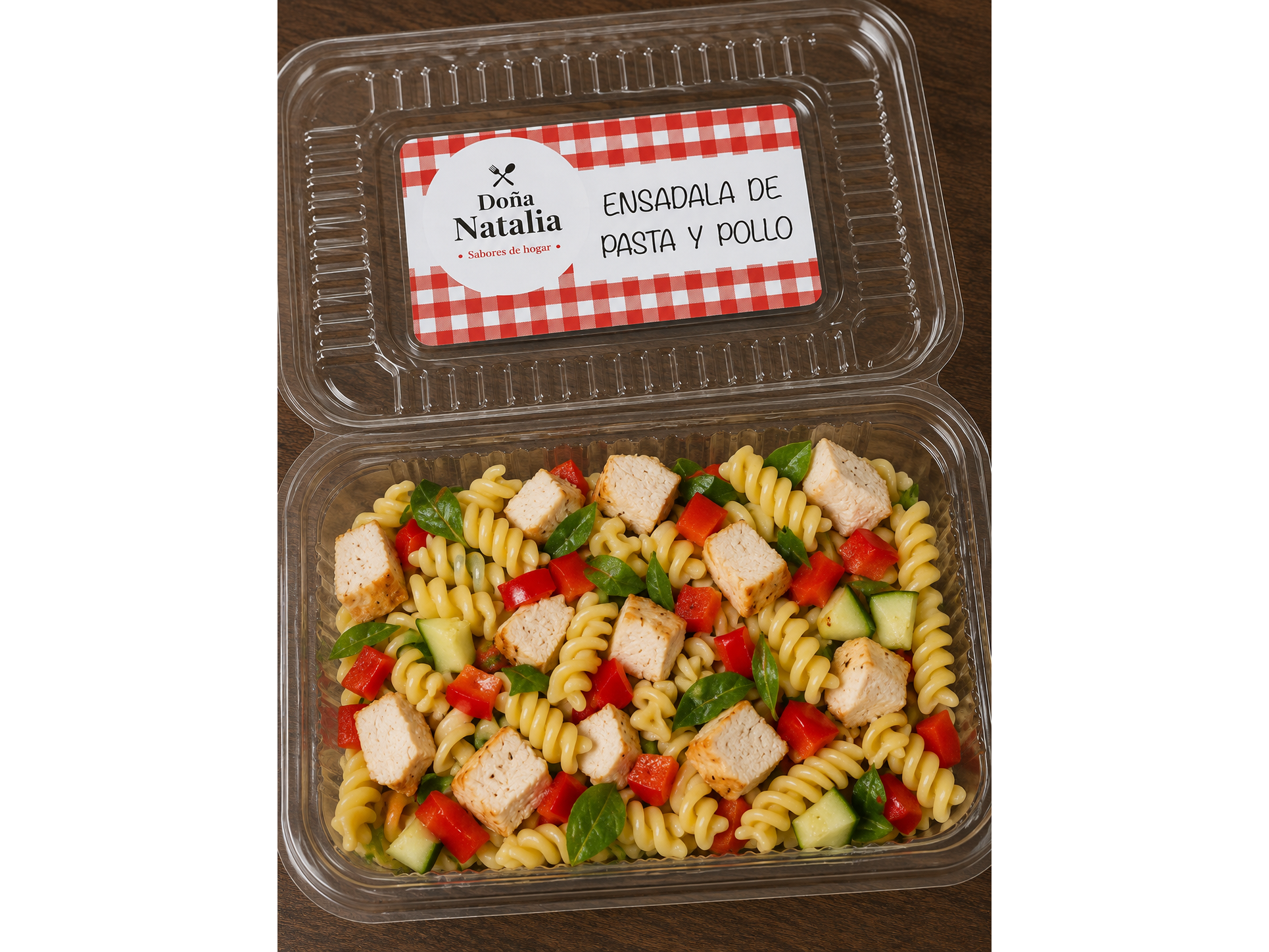 Ensalada de Pasta con pollo