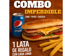 LOMO + PAPAS MCCAIN + BEBIDA