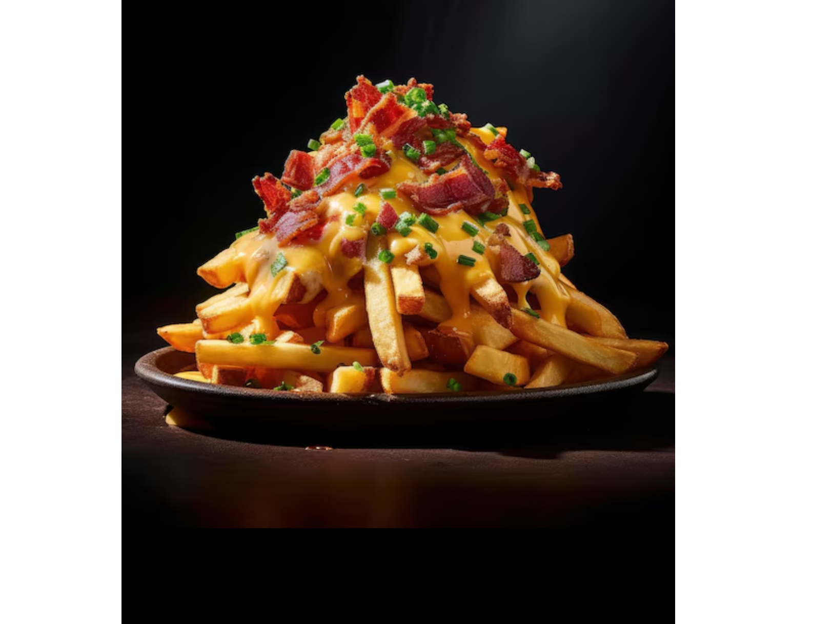 PAPAS CHEDDAR Y BACON