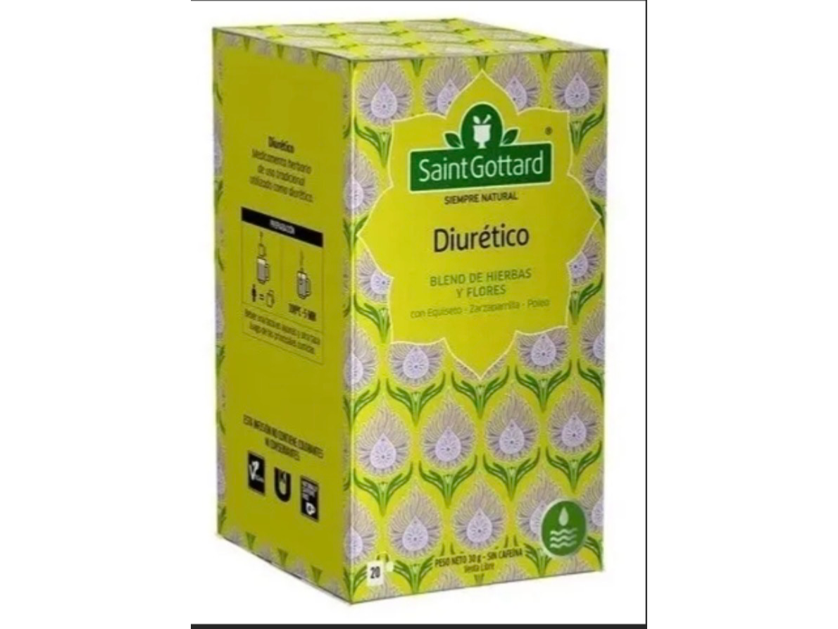 Te Diuretico 20 Saq-SAINT GOTTARD