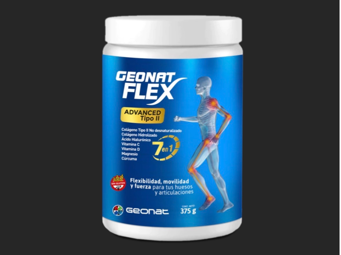 Geonat Flex Polvo 375Gr Colageno Tipo II