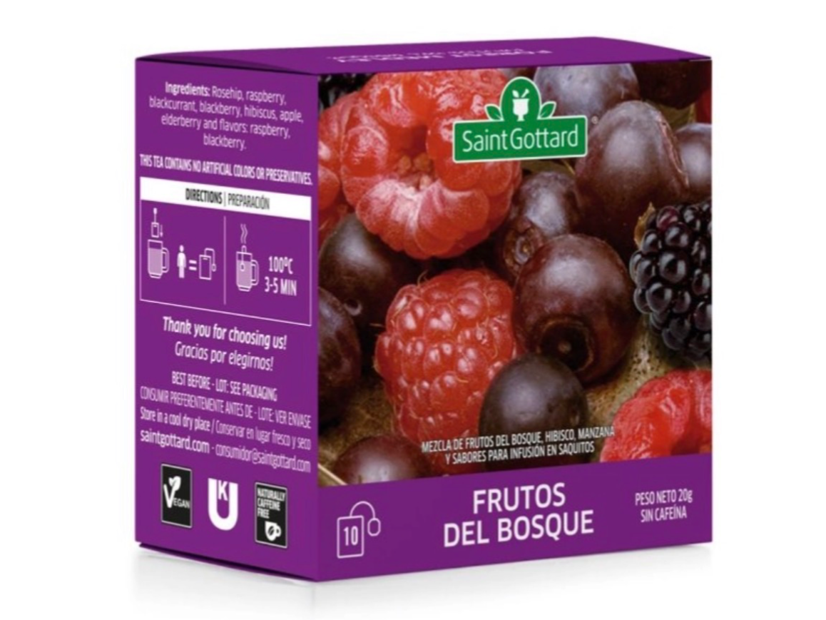 Te Frutos Del Bosque 10 Saq-SAINT GOTTARD