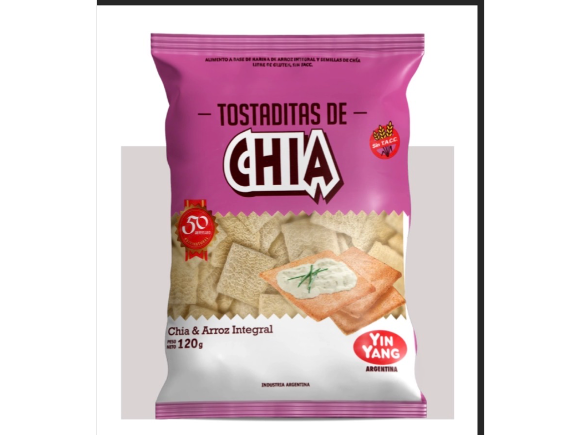 Tostaditas Chia 120Gr- YIN YANG