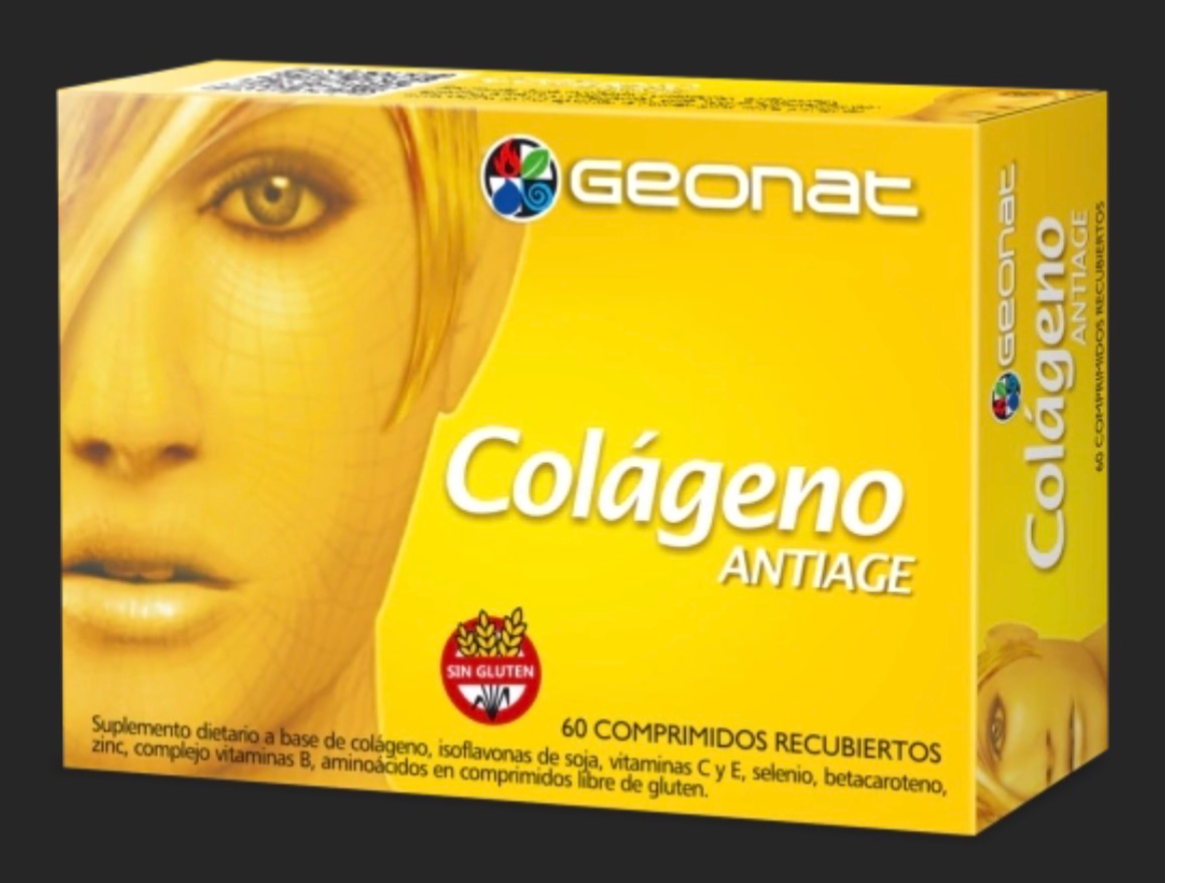Colageno Antiage 60Comp-GEONAT