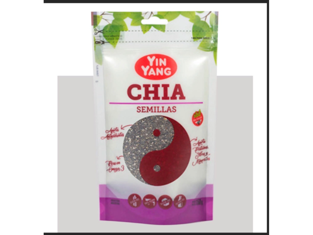 Semillas de Chia Doypacks 150Gr-YIN YANG