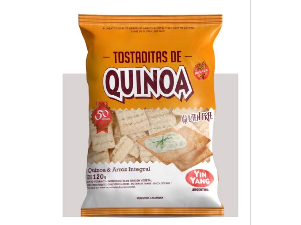 Tostaditas Quinoa 120Gr-YIN YANG