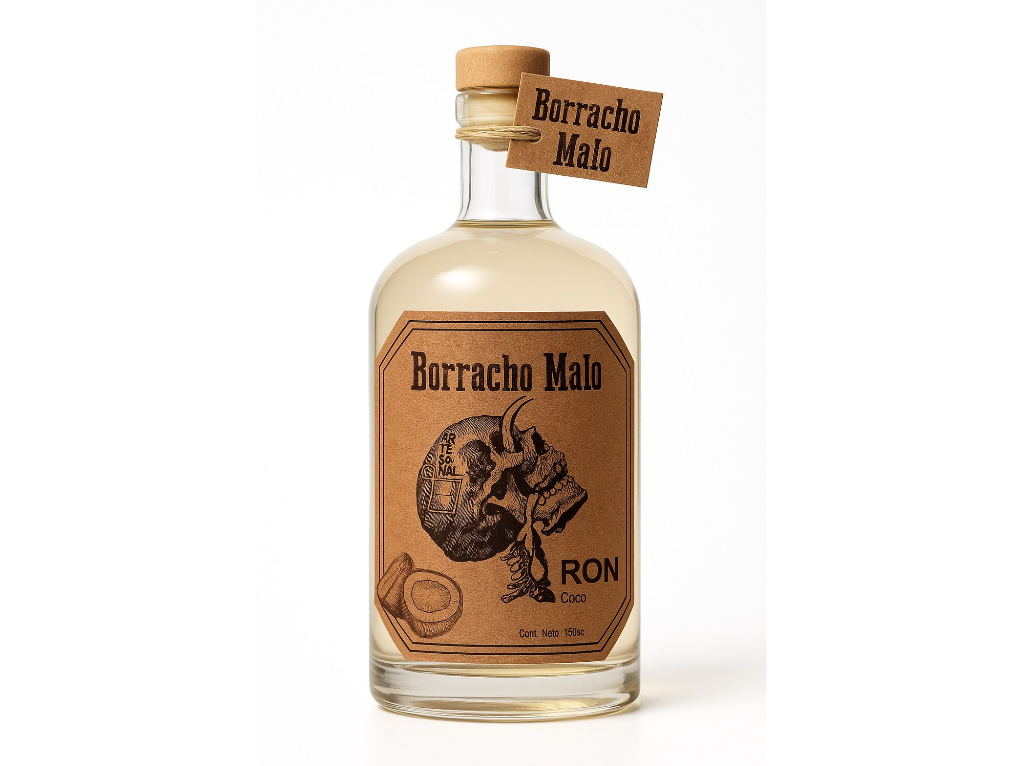 Ron de COCO de Cavala bebidas