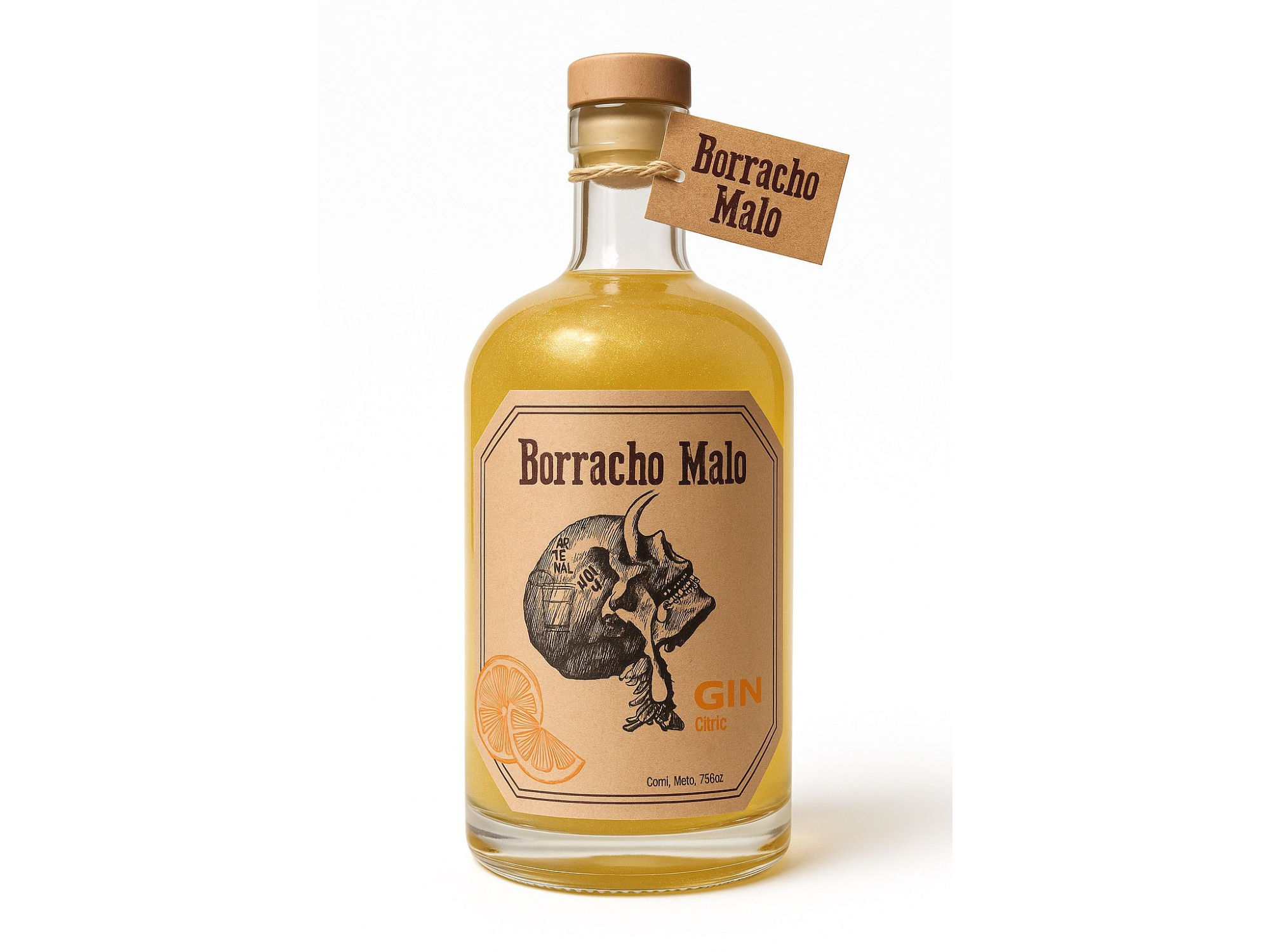 Gin Citric de Cavala bebidas