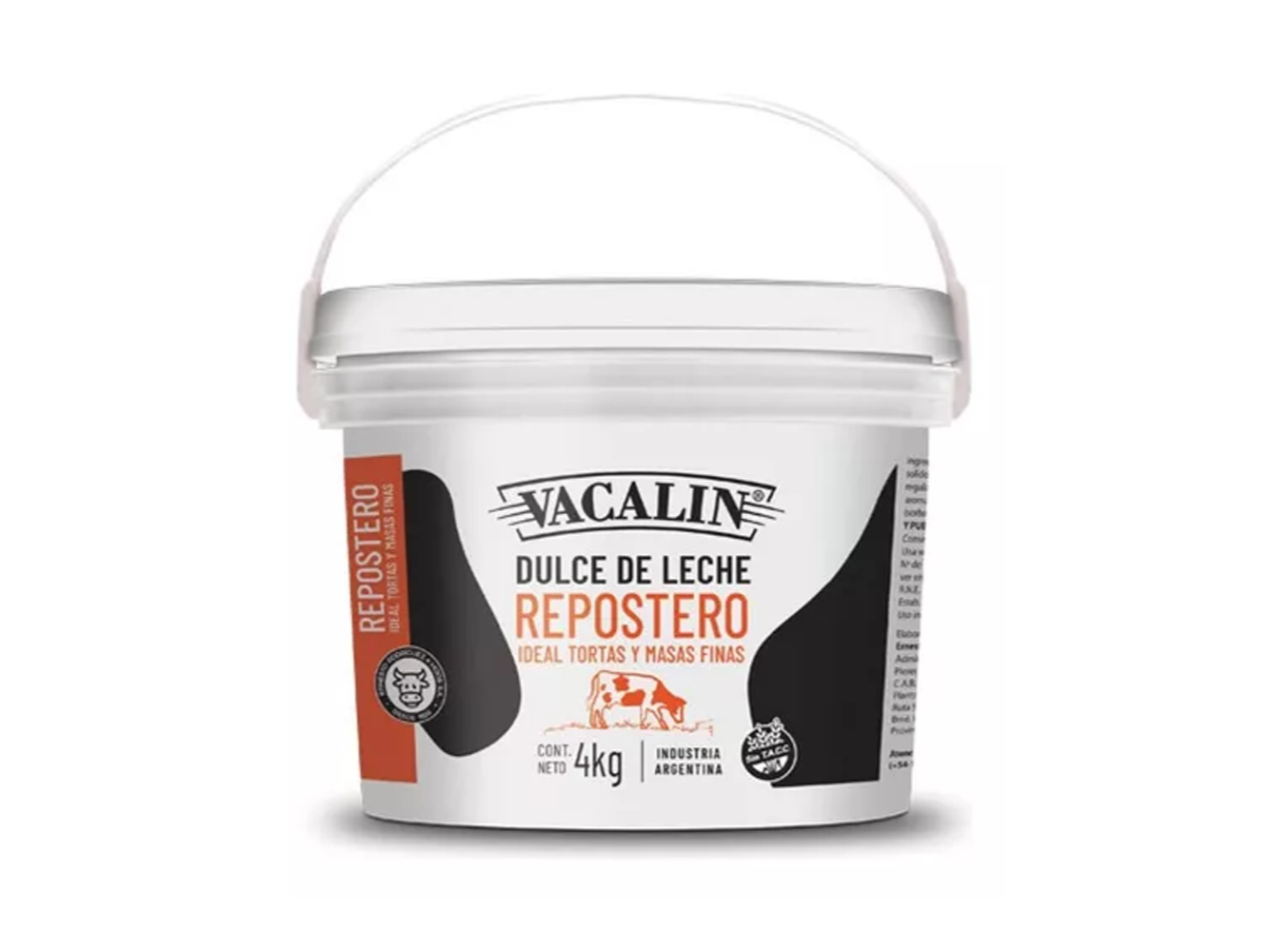 DULCE DE LECHE REPOSTERO BALDE 4kg