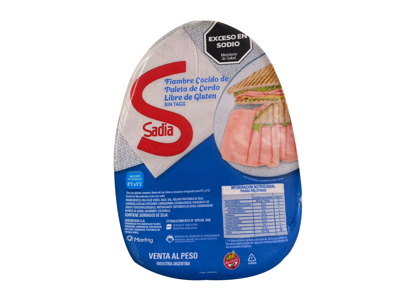 PALETA COCIDA (VTA AL PESO) PRECIO X KG