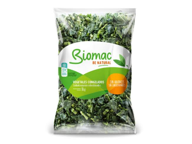 ESPINACA EN HOJAS CORTADAS 1kg