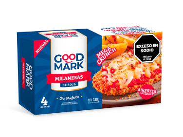 MILANESA DE SOJA X4 UNID - GOOD MARK