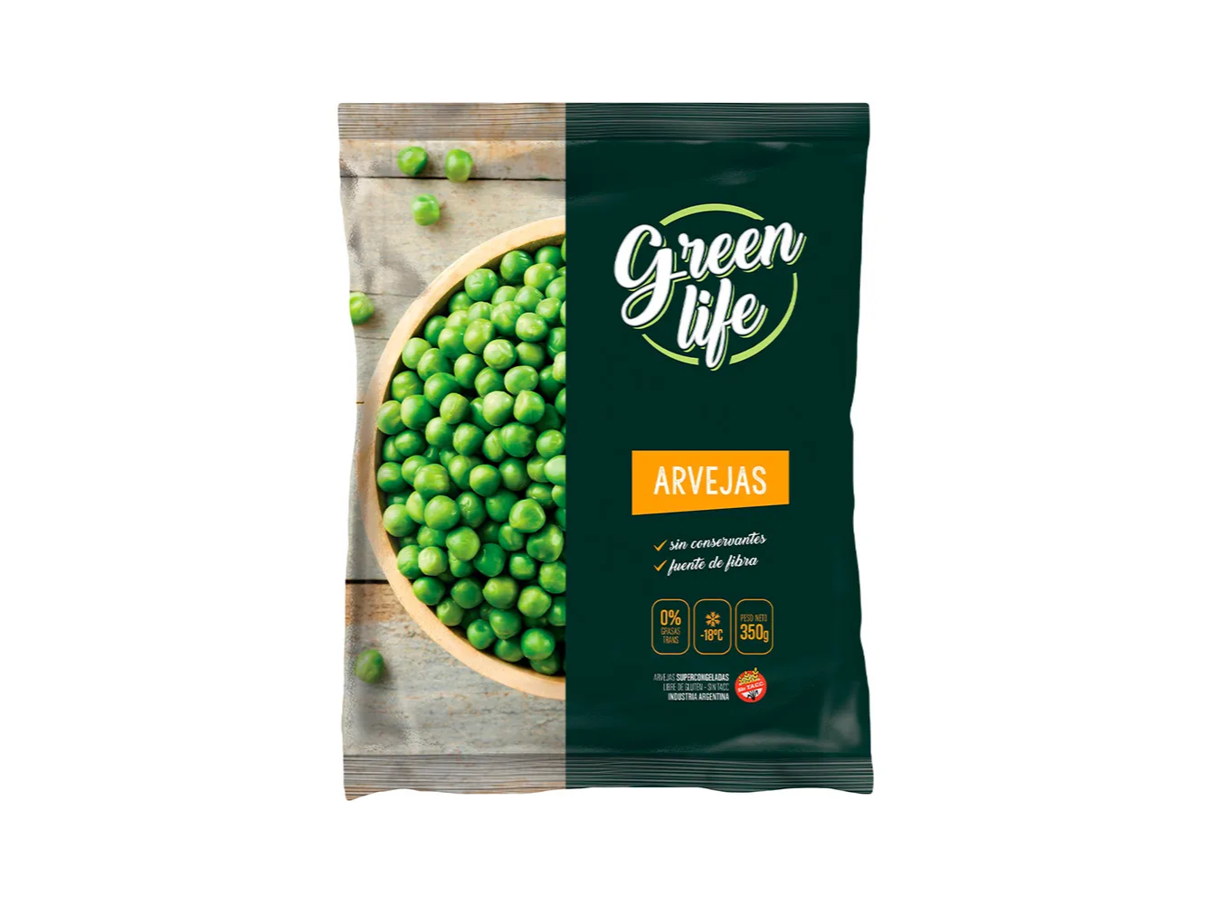 ARVEJA CONG. X350gr de Distribuidora Garavano