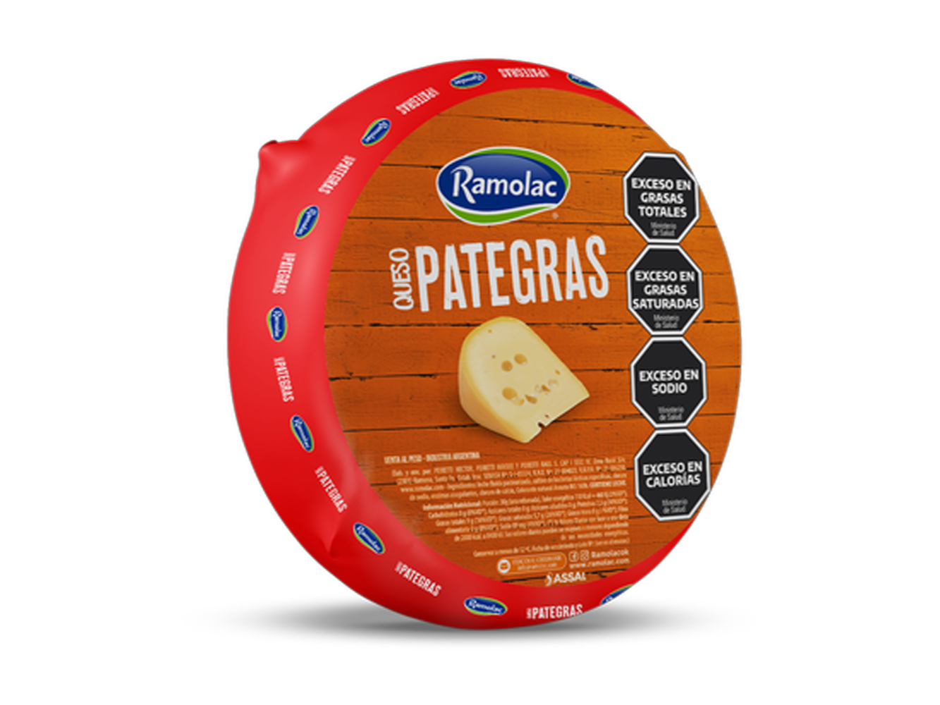QUESO PATEGRAS (VTA AL PESO) PRECIO X KG