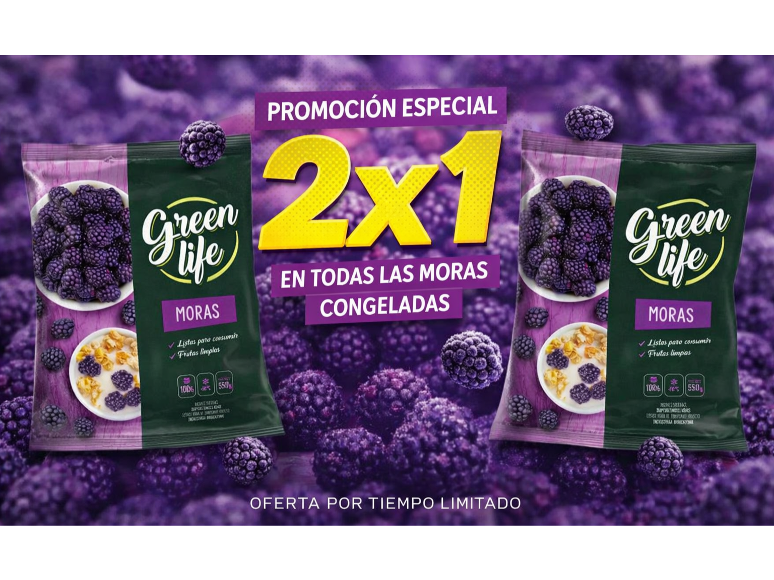 MORAS GREEN LIFE X550gr ( SUPER PROMO 2X1)